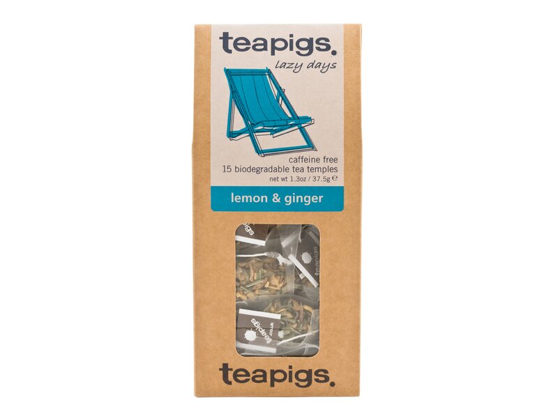 Teapigs lemon & ginger tea 15db filter 37,5g