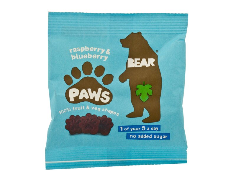 Bear Paws Raspberry & Blueberry 20g
