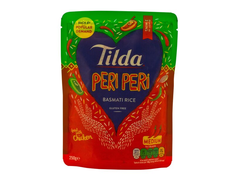 Tilda Basmati Rice Peri Peri 250g