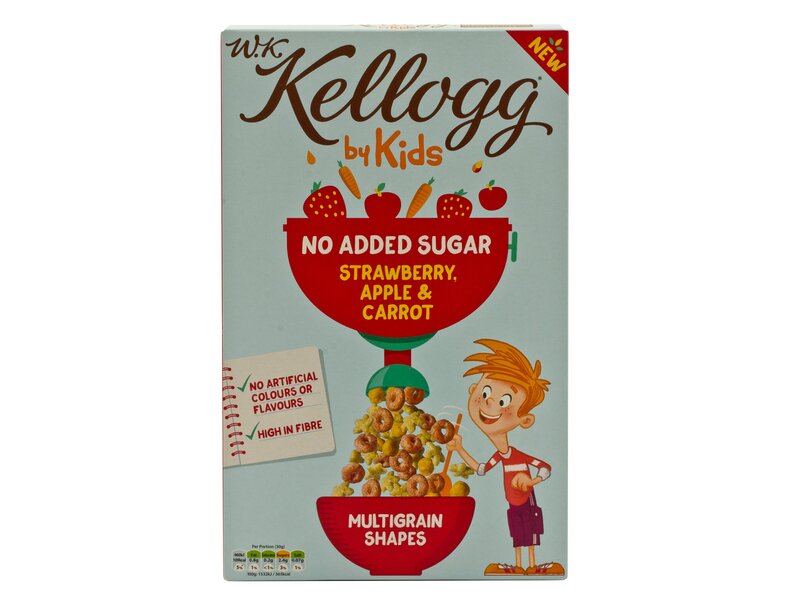 Kelloggs Kids Strawberry & Apple & Carrot 350g