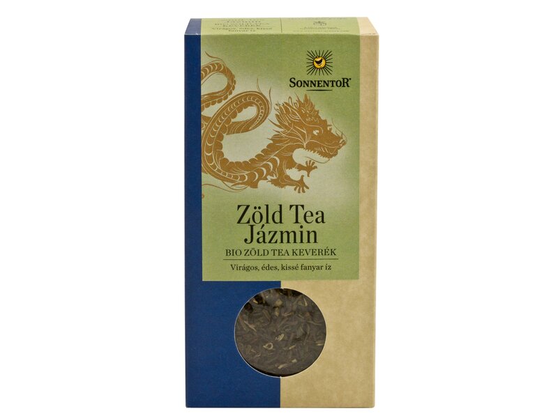 Sonnentor Bio Jázmin zöld tea ömlesztett 100g