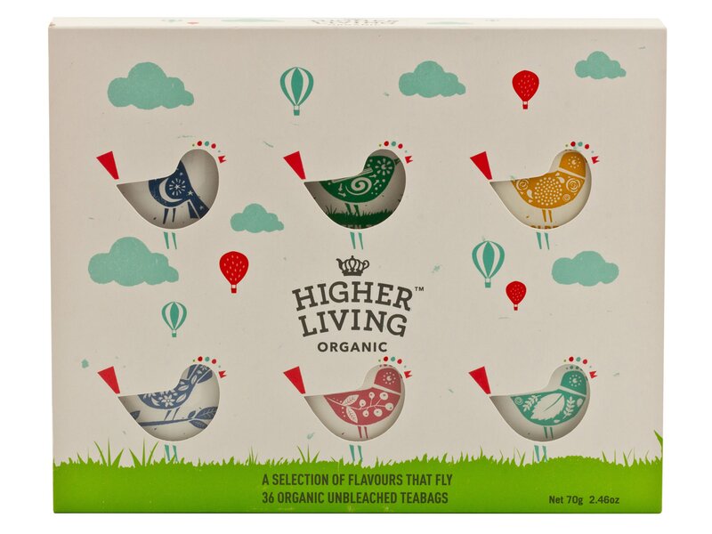 Higher Living Organic Selection Box 70g
