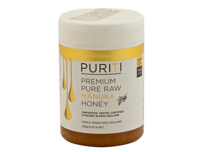 Puriti Raw Premium Manuka Honey UMF10+ 250g