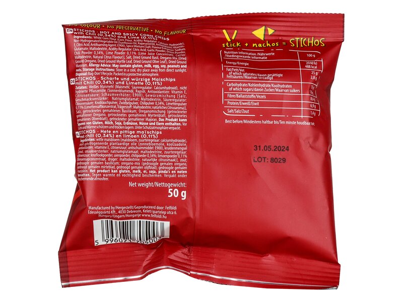 Stichos Chili Lime 50g
