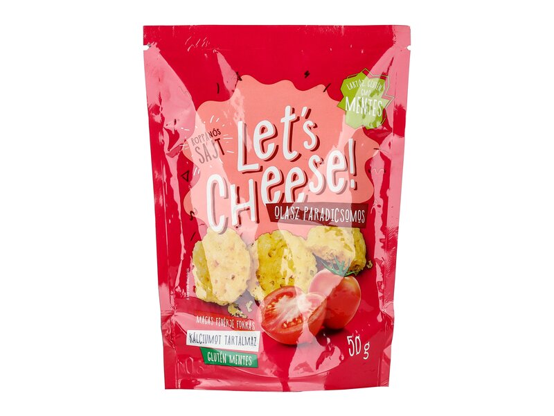 LET'S Cheese Italian Pomodoro Sajt Snack 50g