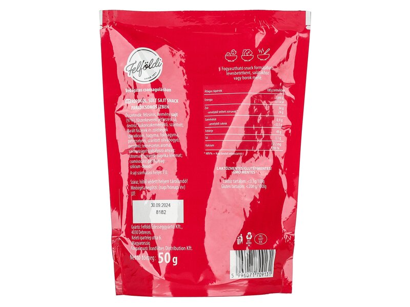 LET'S Cheese Italian Pomodoro Sajt Snack 50g