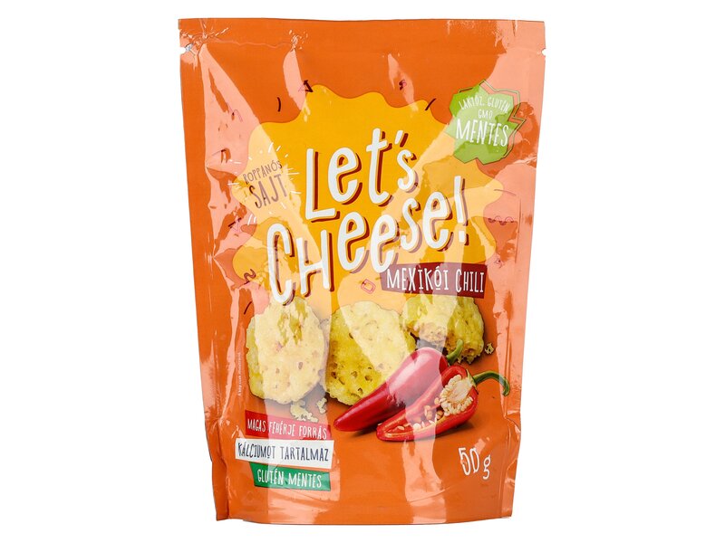 LET'S Cheese Mexican Chili Sajt Snack 50g