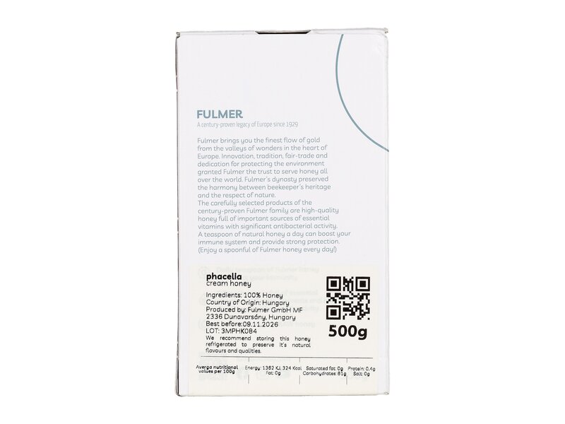 Fulmer Facélia Méz 500g