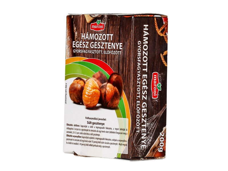 Maroni** Hámozott egész gesztenye gyorsfagyasztott, előfőzött 200g