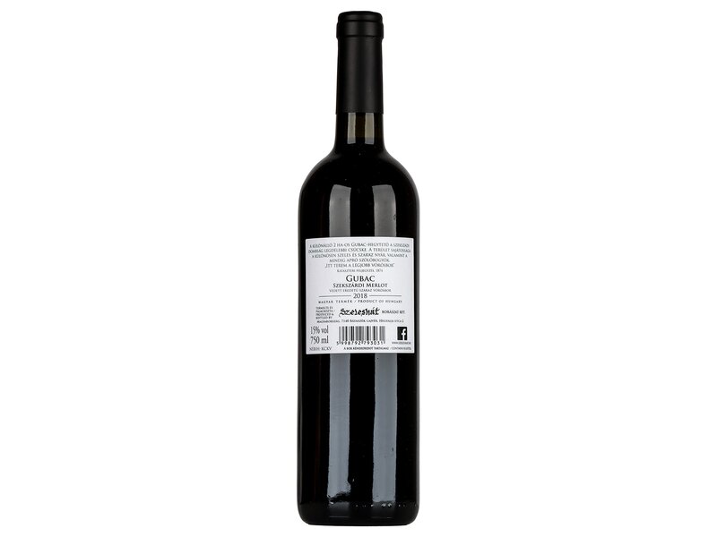 Szeleshát Gubac-hegy Merlot 2018 0,75l