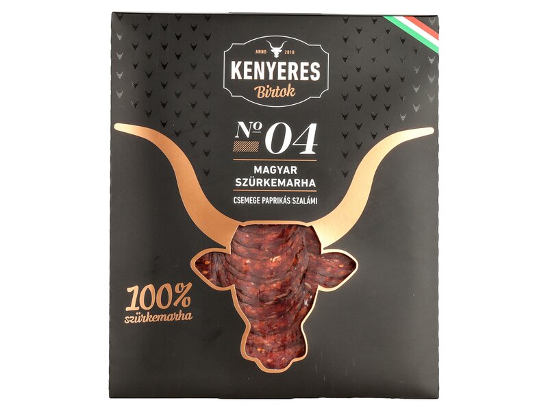 Kenyeres Szürkemarha Csemege Szalámi No4 90g
