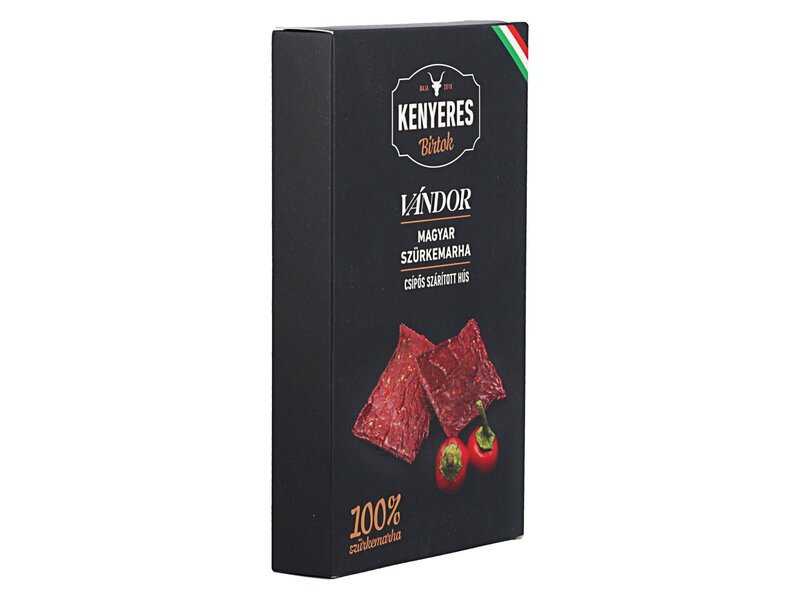 Kenyeres Szürkemarha Csípős Szárított Hús 50g