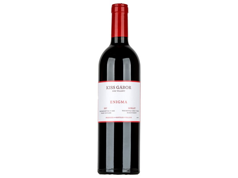 Kiss Gábor Enigma (Merlot) 2017 0,75