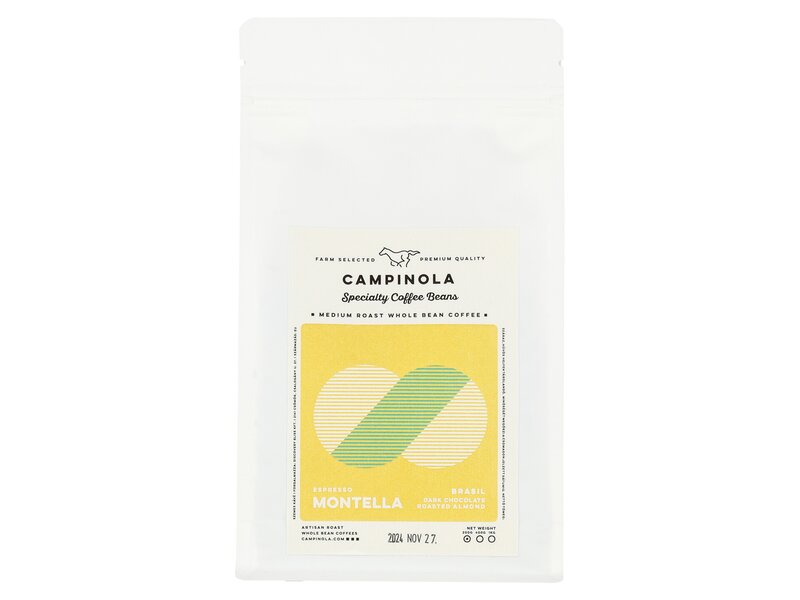 Campinola Montella Brazil pörkölt szemes kávé 200g