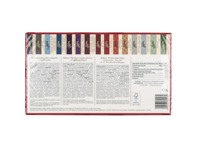 Stühmer Szaloncukor válogatás 170g