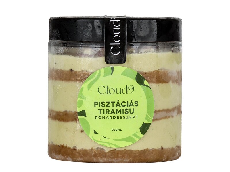 Cloud 9 ** Pisztáciás tiramisu pohárdesszert 350g