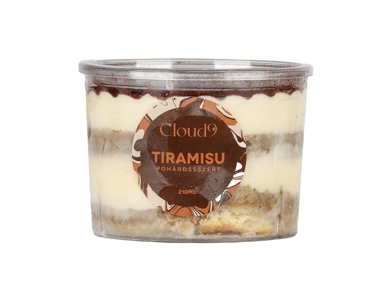 Cloud 9 ** Tiramisu pohárdesszert 110g