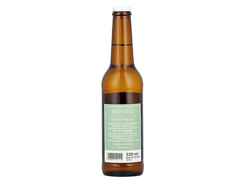 Budaprés Tisztás Cider 0,33l