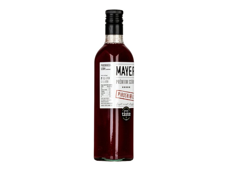 Mayer Pirosribizliszörp 500ml