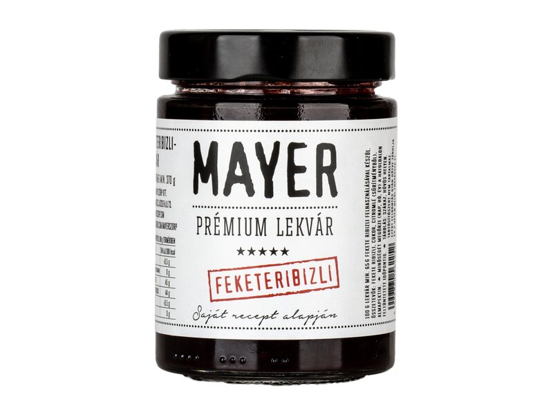 Mayer Feketeribizli lekvár 350g