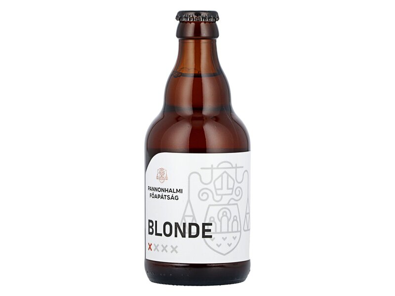 Pannonhalmi Blonde Szűretlen Világos 0,33l