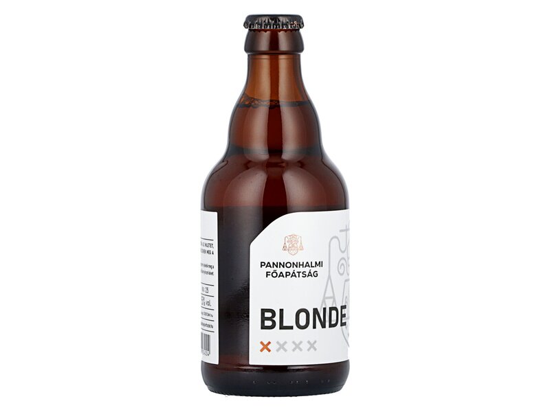 Pannonhalmi Blonde Szűretlen Világos 0,33l