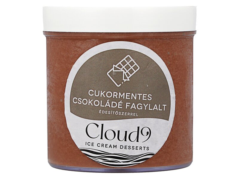 Cloud 9 ** fagylalt cukormentes Valrhona csokoládé 240g
