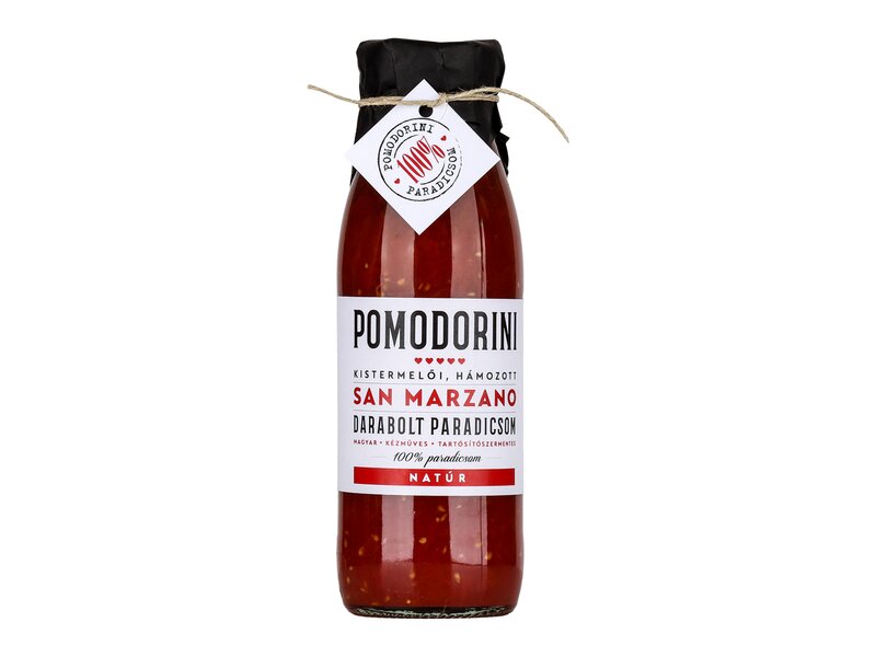 Pomodorini Hámozott, darabolt paradicsom 500g
