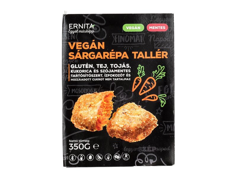 Ernita Vegán Sárgarépa Tallér 350 g