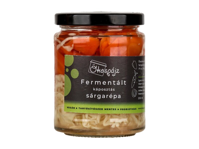 Fermentált káposztás sárgarépa 250 ml