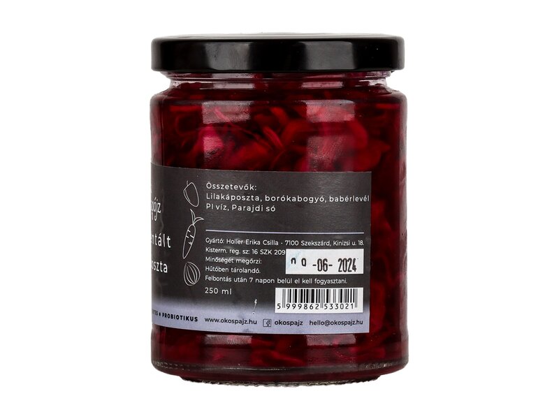 Fermentált lila káposzta 250 ml