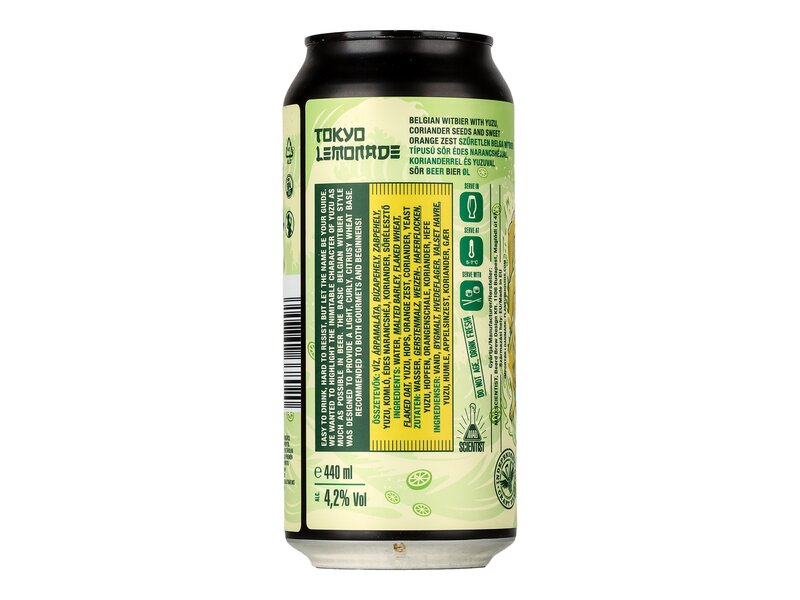 Mad Scientist Tokyo Lemonade Witbier 0,44l