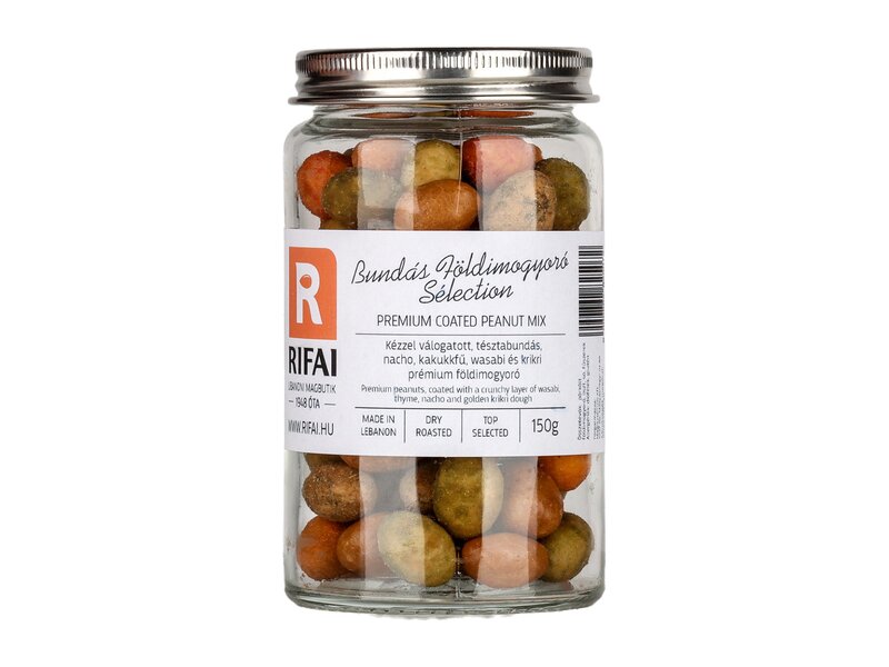 Rifai Földimogyoró selection üveges 80g