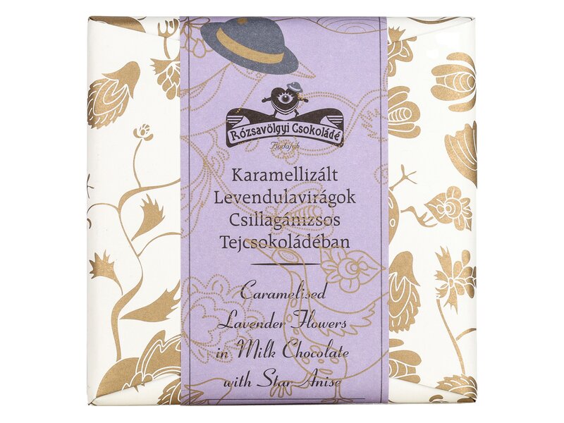 Rózsavölgyi karamellás-levendulás csoki 70g