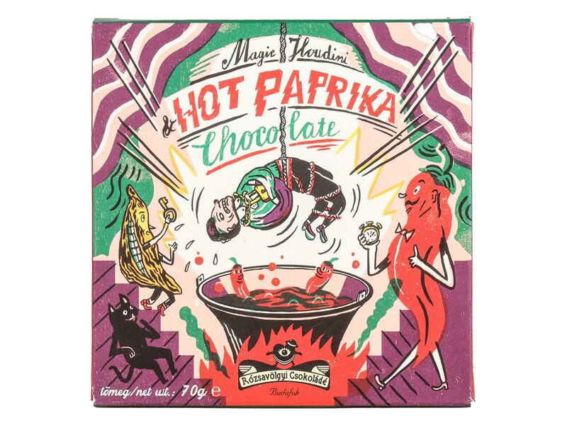 Rózsavölgyi erős paprikás csokoládé 70g
