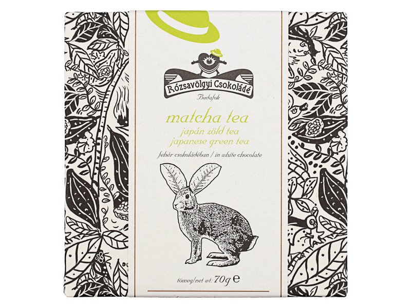 Rózsavölgyi matcha teás csoki 70g
