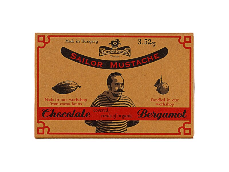 Rózsavölgyi csokiba mártott bergamot100g