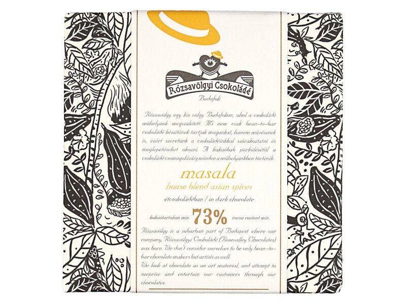 Rózsavölgyi Masala 73% étcsoki 70g
