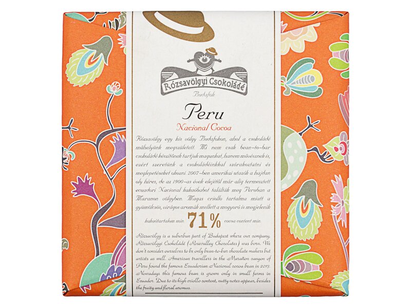 Rózsavölgyi Peru 71% 70g