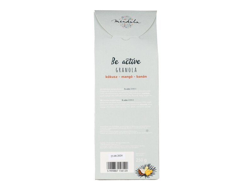 Mendula- Be active Kókusz - Ribizli granola 300g