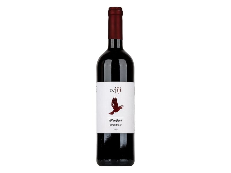 Rejiji Blackbird Kopár Merlot 2019 0,75l