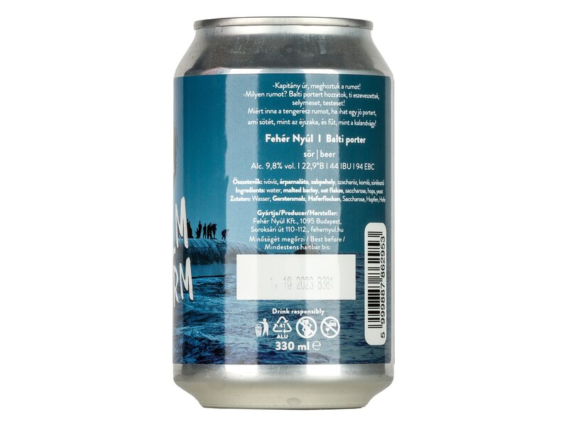 Fehér Nyúl Calm Storm Balti Porter CAN 0,33l