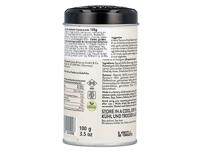 Cape Herb Rub Mediterranean Roasts 100g