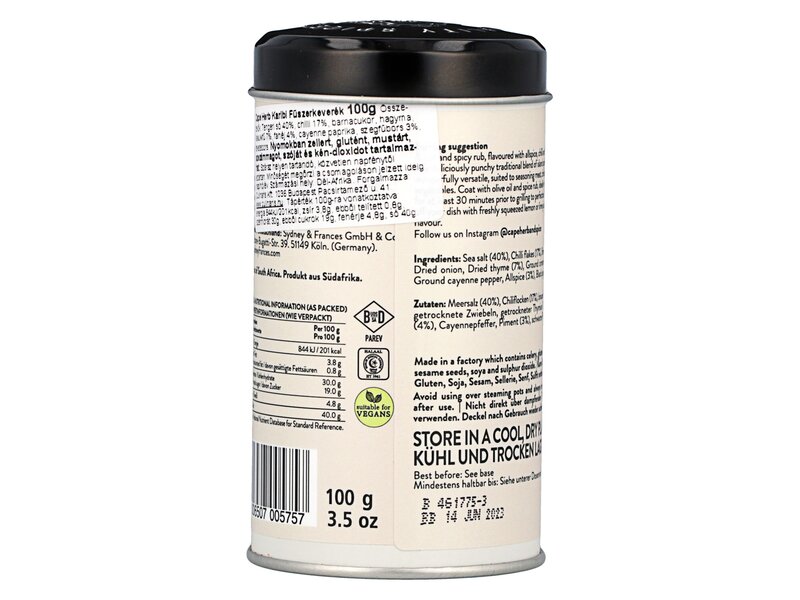 Cape Herb Rub Caribbean Jerk 100g