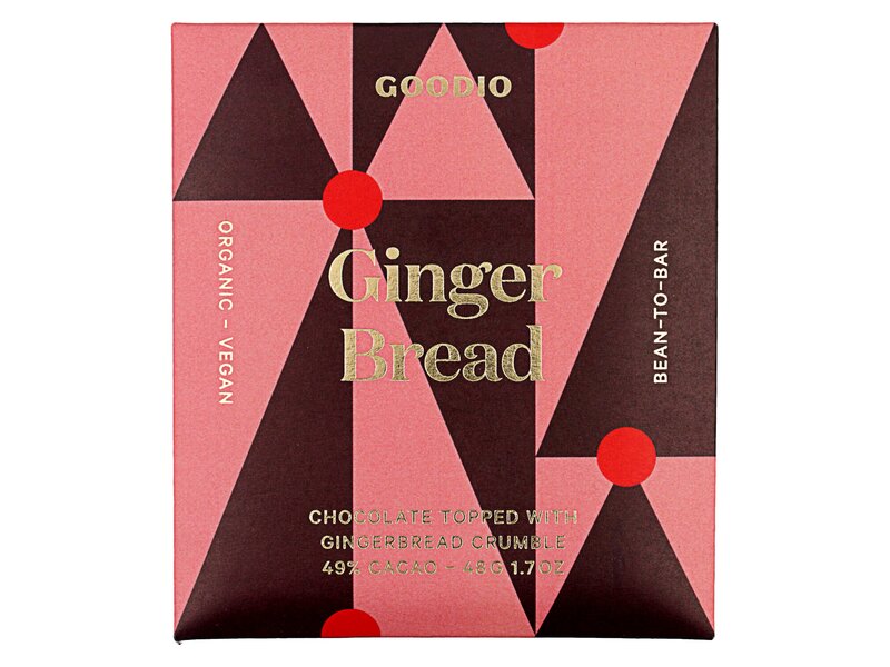Goodio Craft Chocolate Ginger Bread 48g