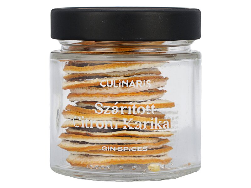 Culinaris Gin Fűszer Szárított citrom karikák 21g