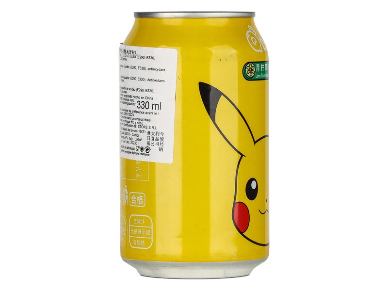 Qdol Pokemon Lime Soda 330ml