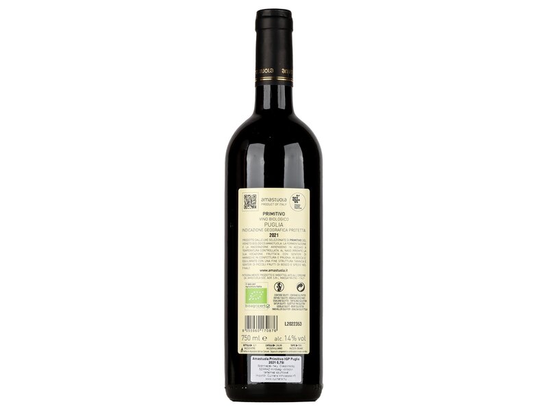 Amastuola Primitivo IGP Puglia 2021 0,75l