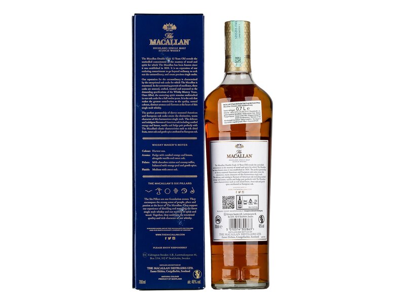 Macallan 12 év Double Cask 0,7l