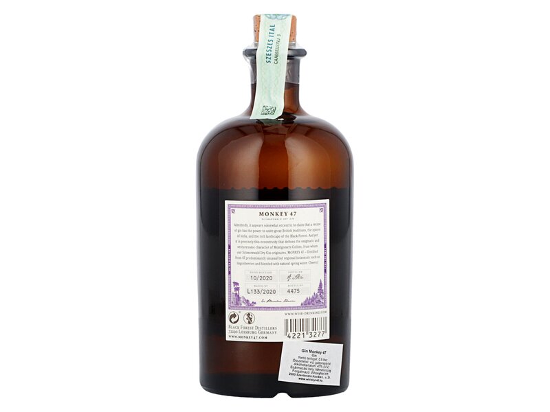 Monkey 47 Schwarzwald Dry Gin 0,5l